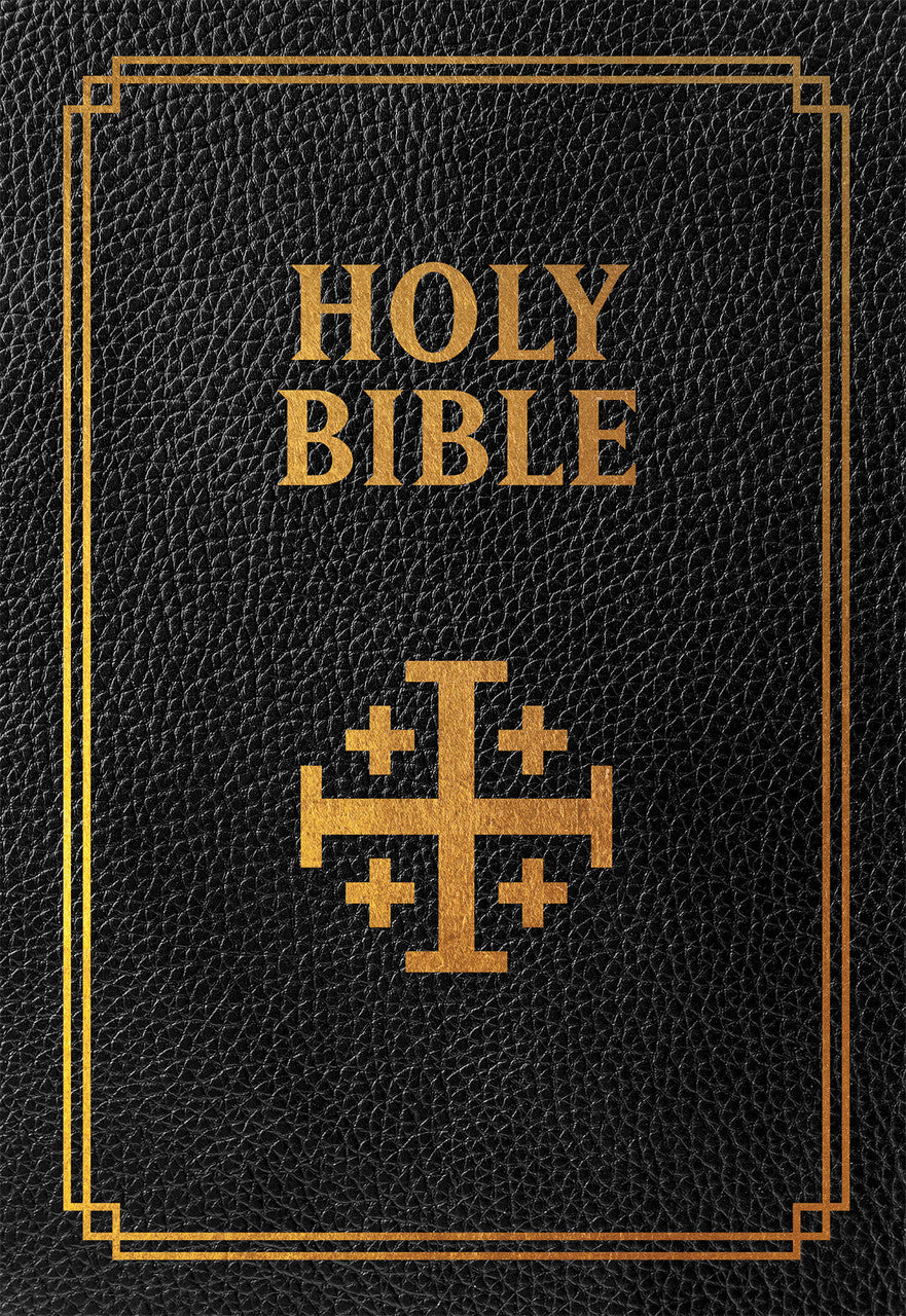 Douay Rheims Version Catholic Bible -Black