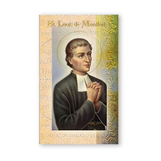 St. Louis de Montfort Biography Card