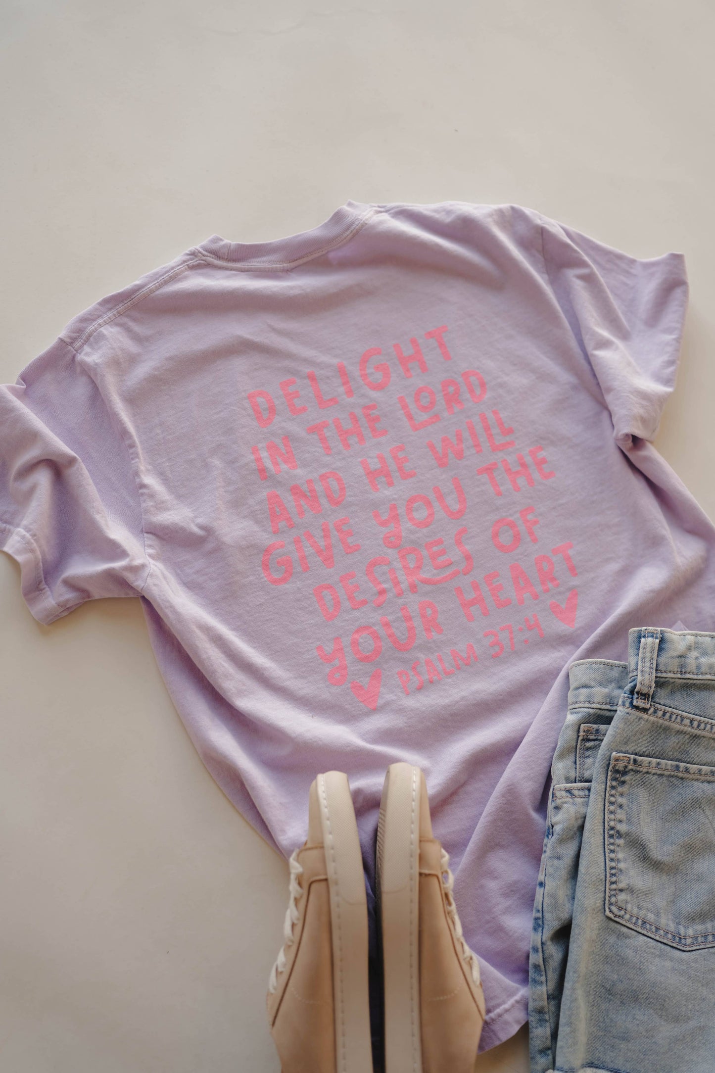 Delight In The Lord Tee (CLOSEOUT)