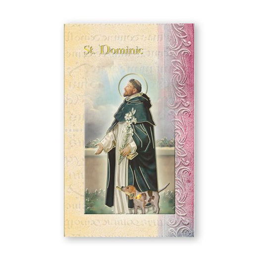 St. Dominic Biography Card