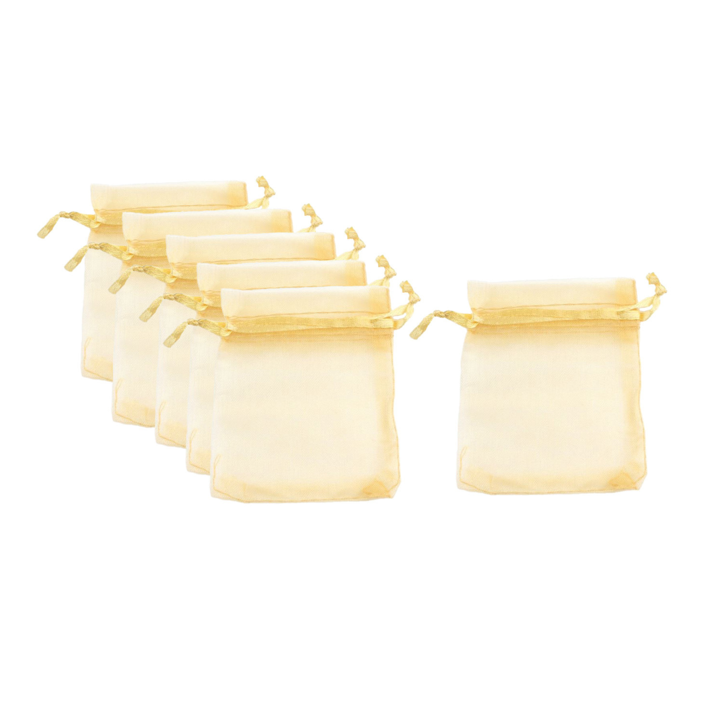 Elegant 3x4 in Organza Gift & Favor Bags