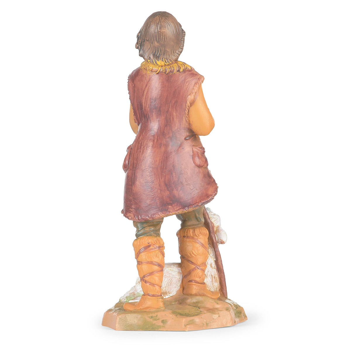 Fontanini 5" Scale Paul, Shepherd With Sheep Nativity Figure