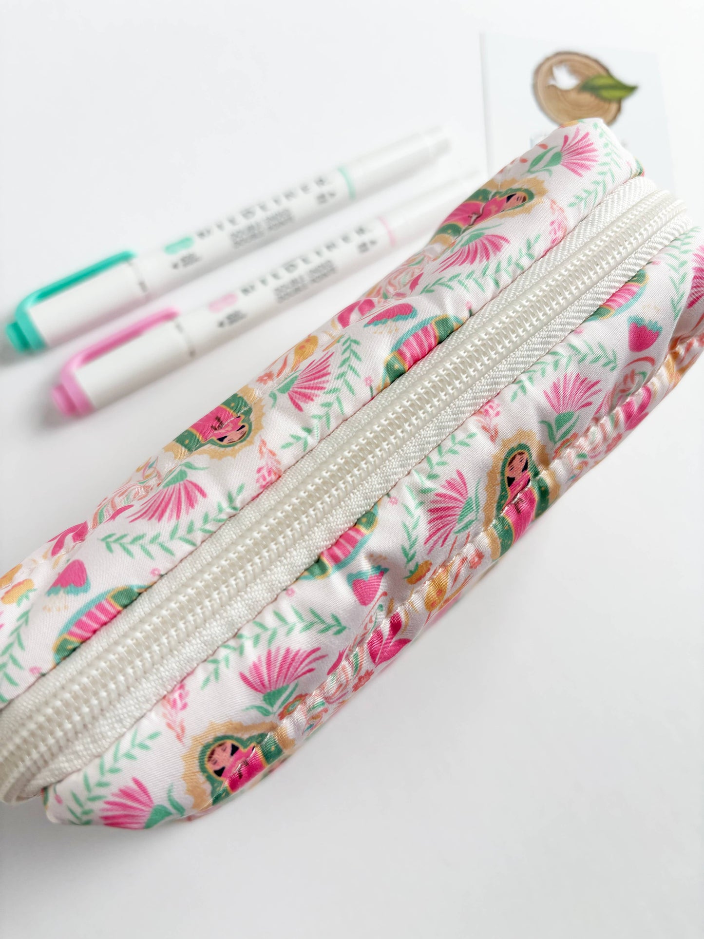 Our Lady of Guadalupe Puffer Pouch