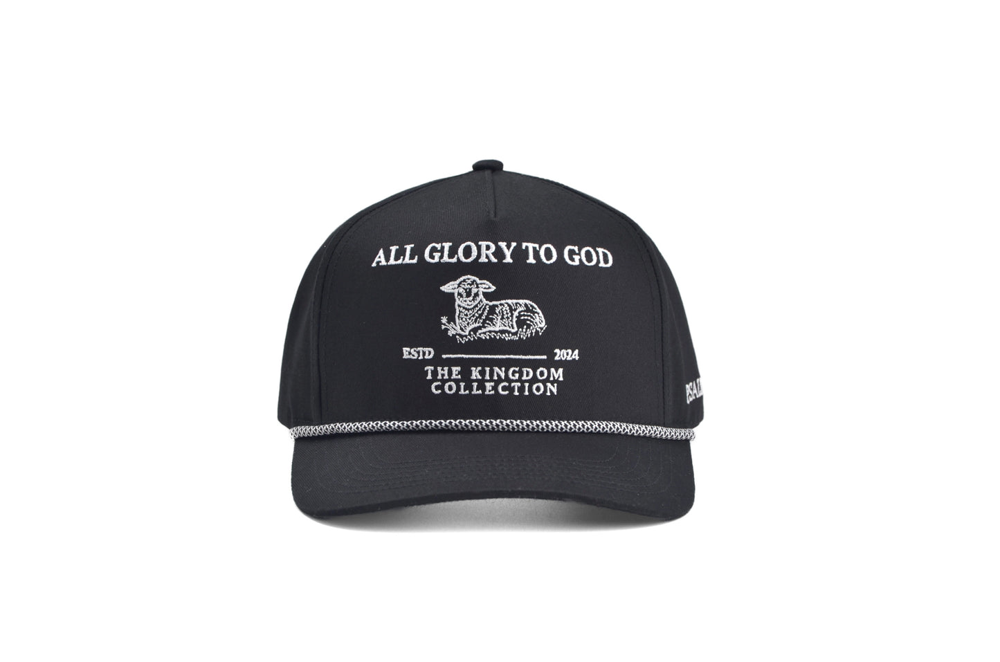 All Glory To God Rope Snapback Hat