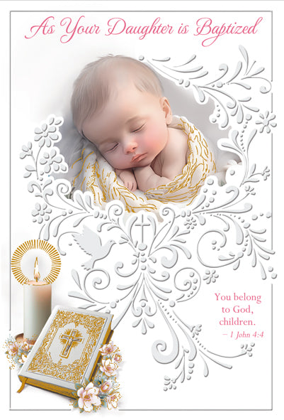 As Your daughter is Baptized