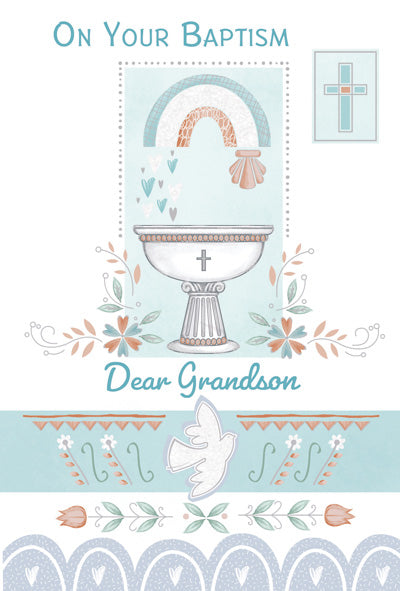 On Your baptism Dear Grandson