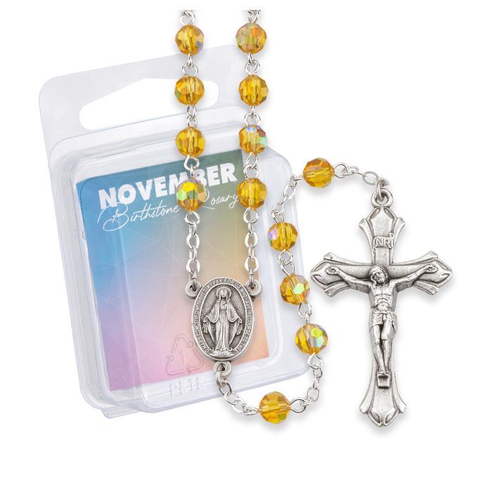 Birthstone Rosary NOV