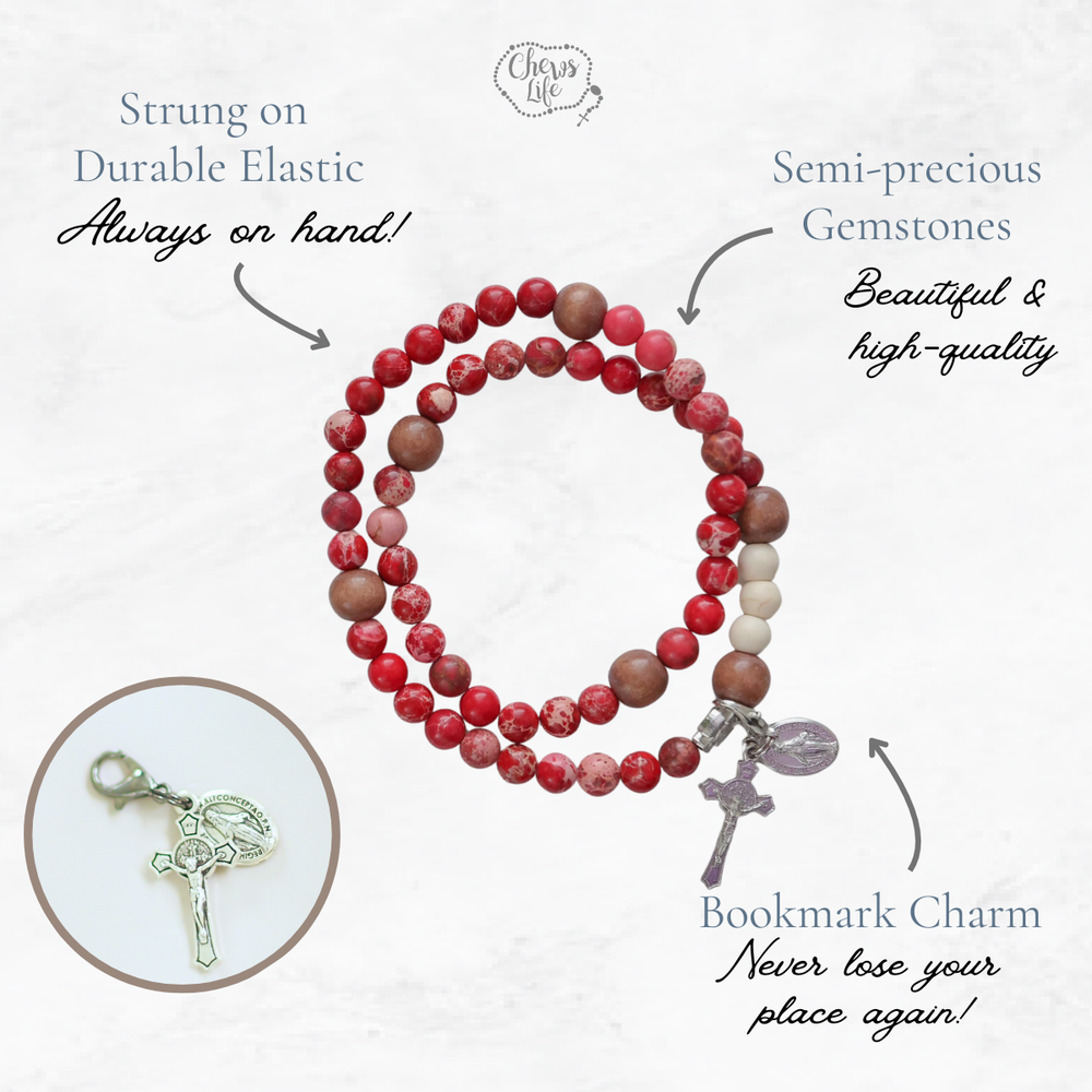 Spirit | Stretch & Wrap Rosary Bracelet