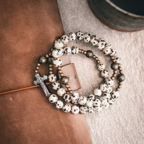 Triple Wrap Rosary Bracelet