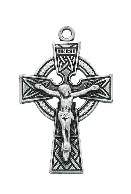 24" CH SS CELTIC CRUCIFIX