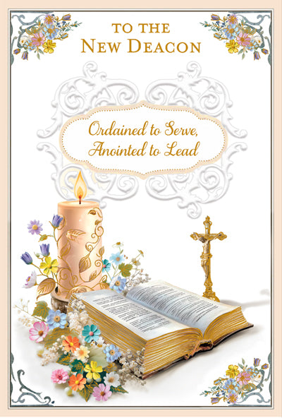 Deacon Ordination Card