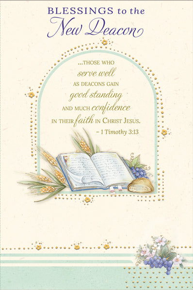 Deacon Ordination Card