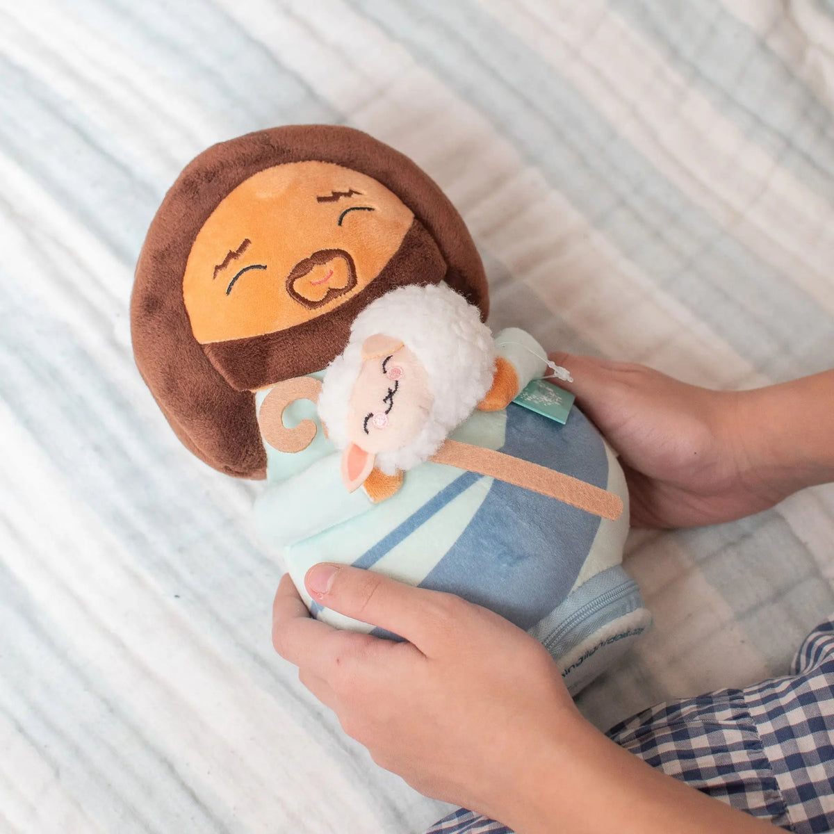 Jesus the Good Shepherd - Our Father Audio Plush Doll