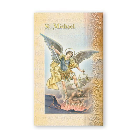 St. Michael Biography Card
