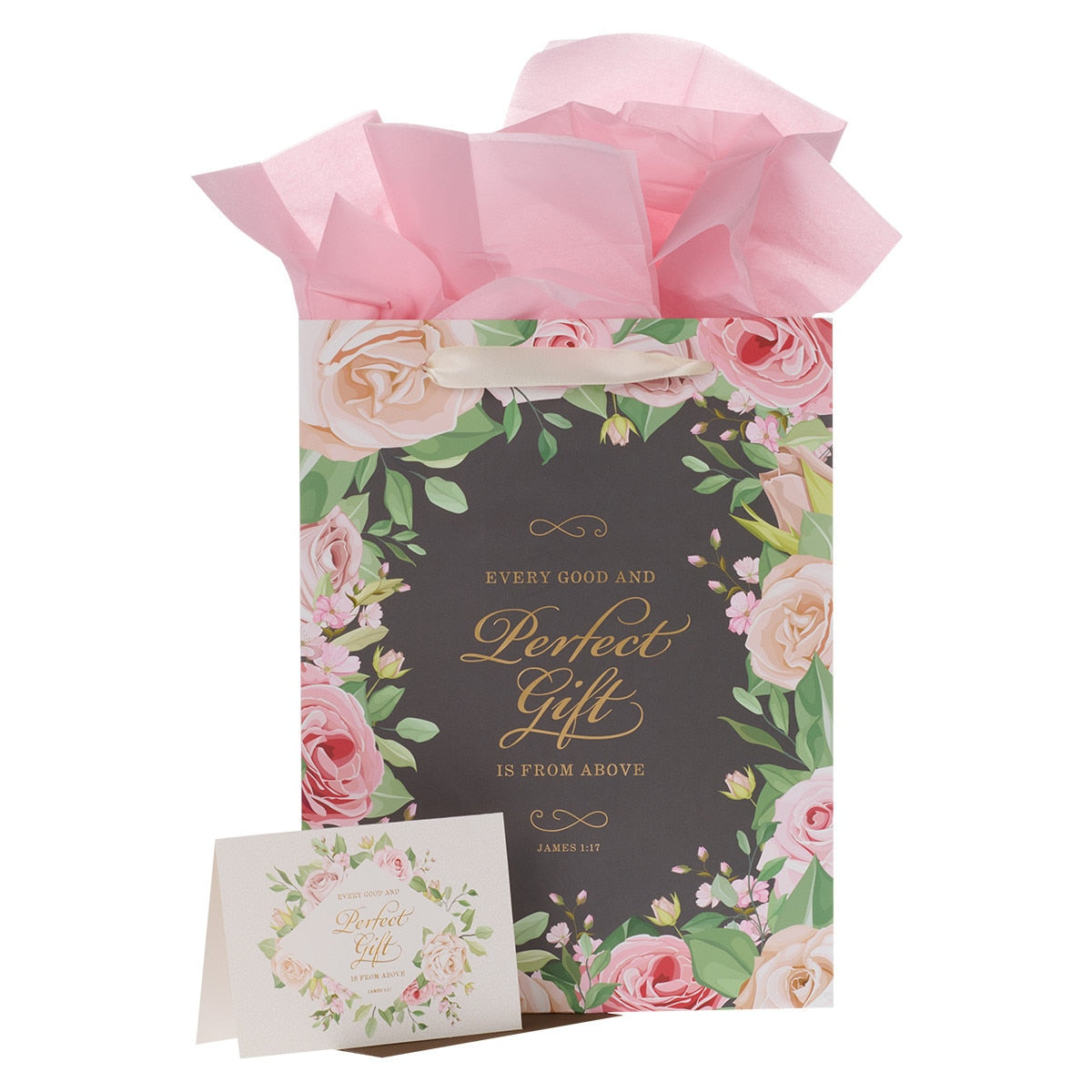 Large Scripture Gift Bag with Card & Tissue
