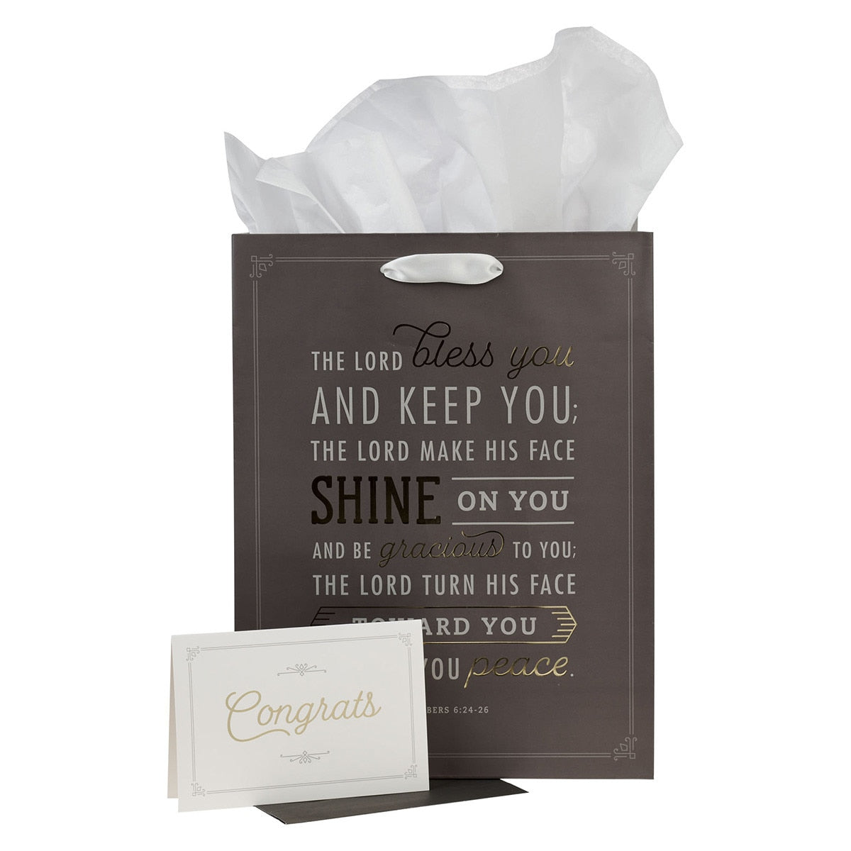 Large Scripture Gift Bag with Card & Tissue