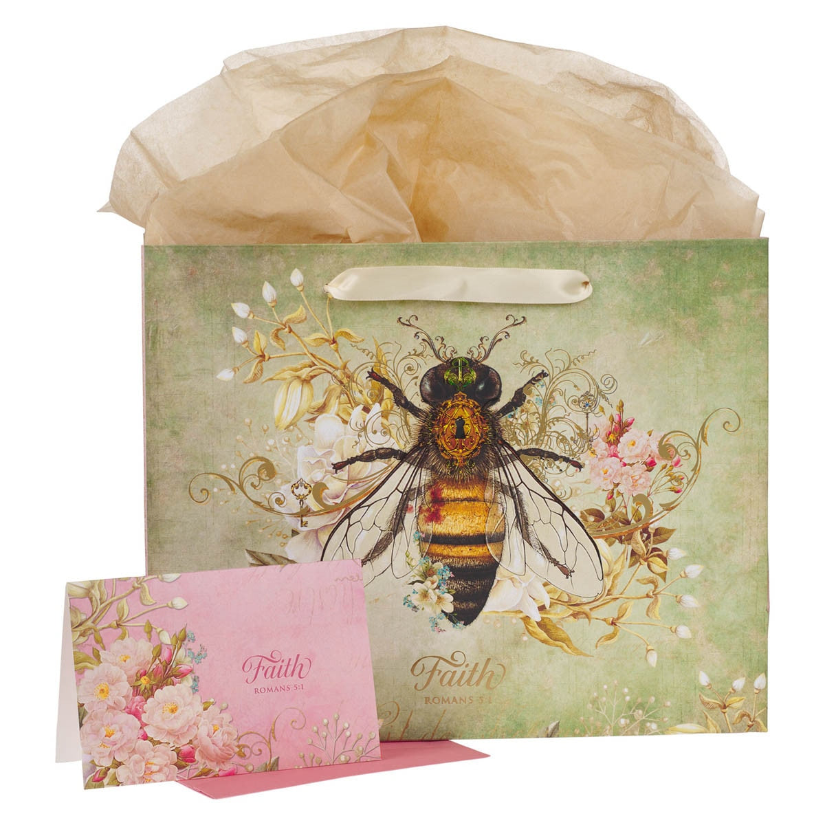 Large Scripture Gift Bag with Card & Tissue