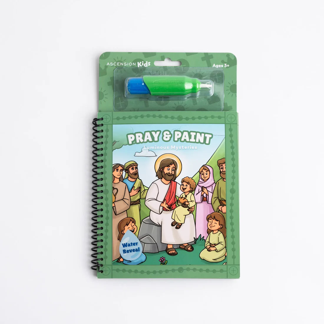 Pray & Paint Mysteries of the Rosary Water Reveal