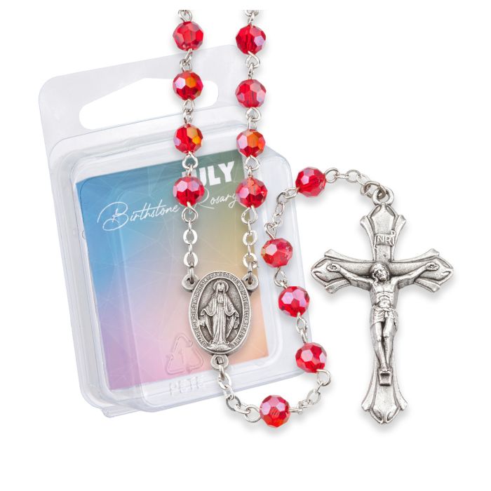 Birthstone Rosary JUL
