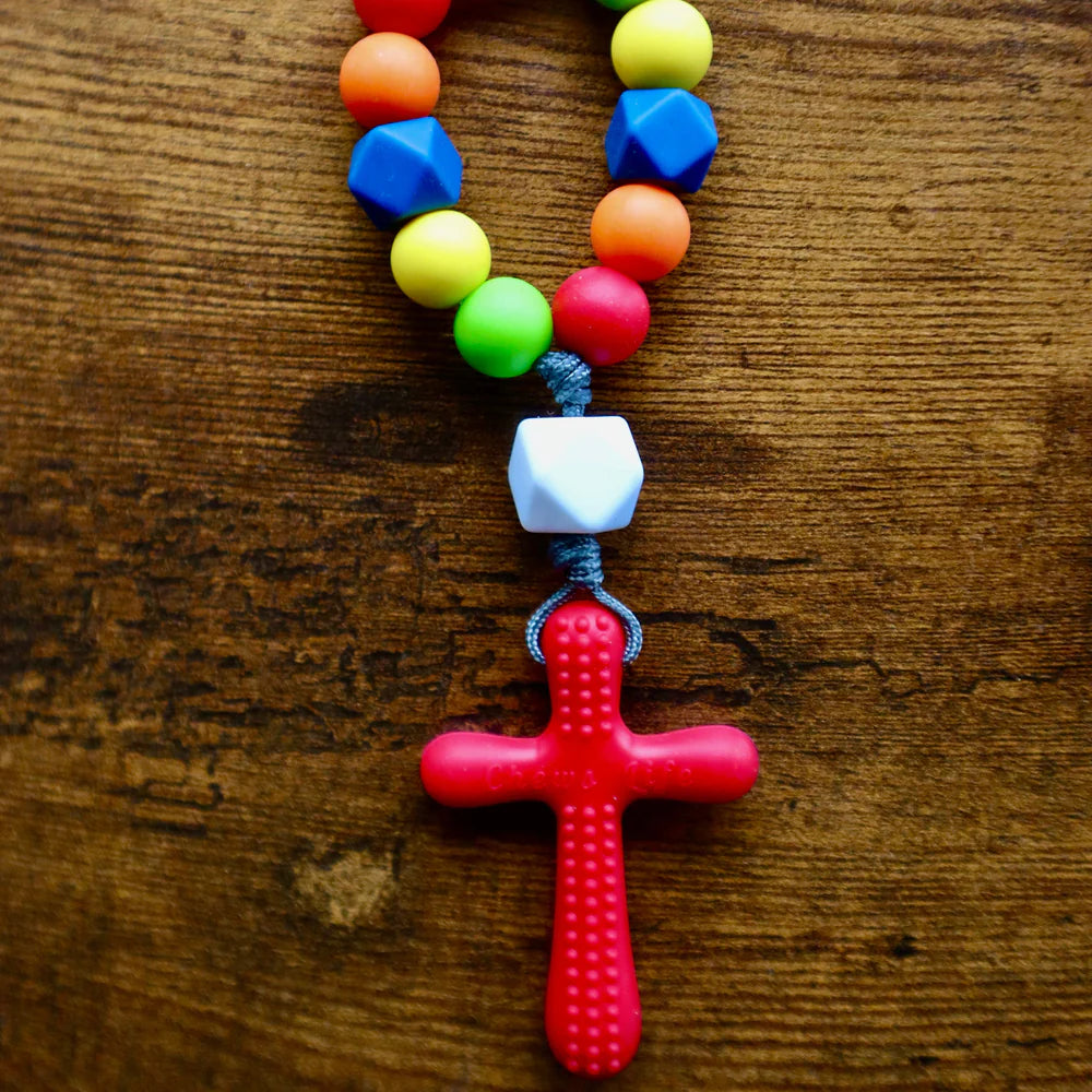Rainbow Silicone Decade Rosary
