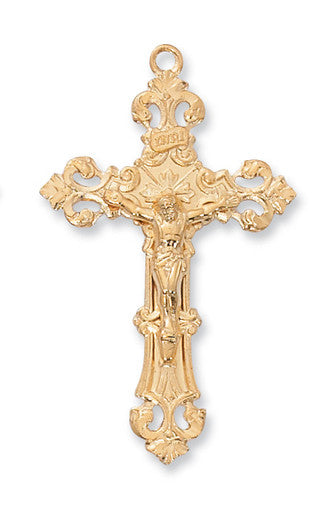 24" CH G/SS CRUCIFIX