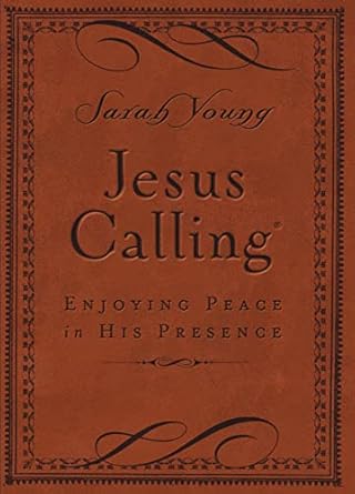 Jesus Calling brown leatherette