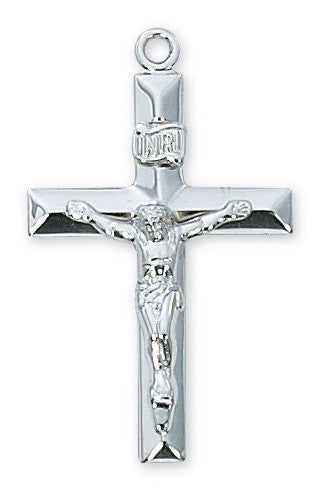 24" CH SS CRUCIFIX