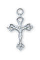 16" CH SS CRUCIFIX