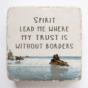 Spirit Lead Me Small Stone Block