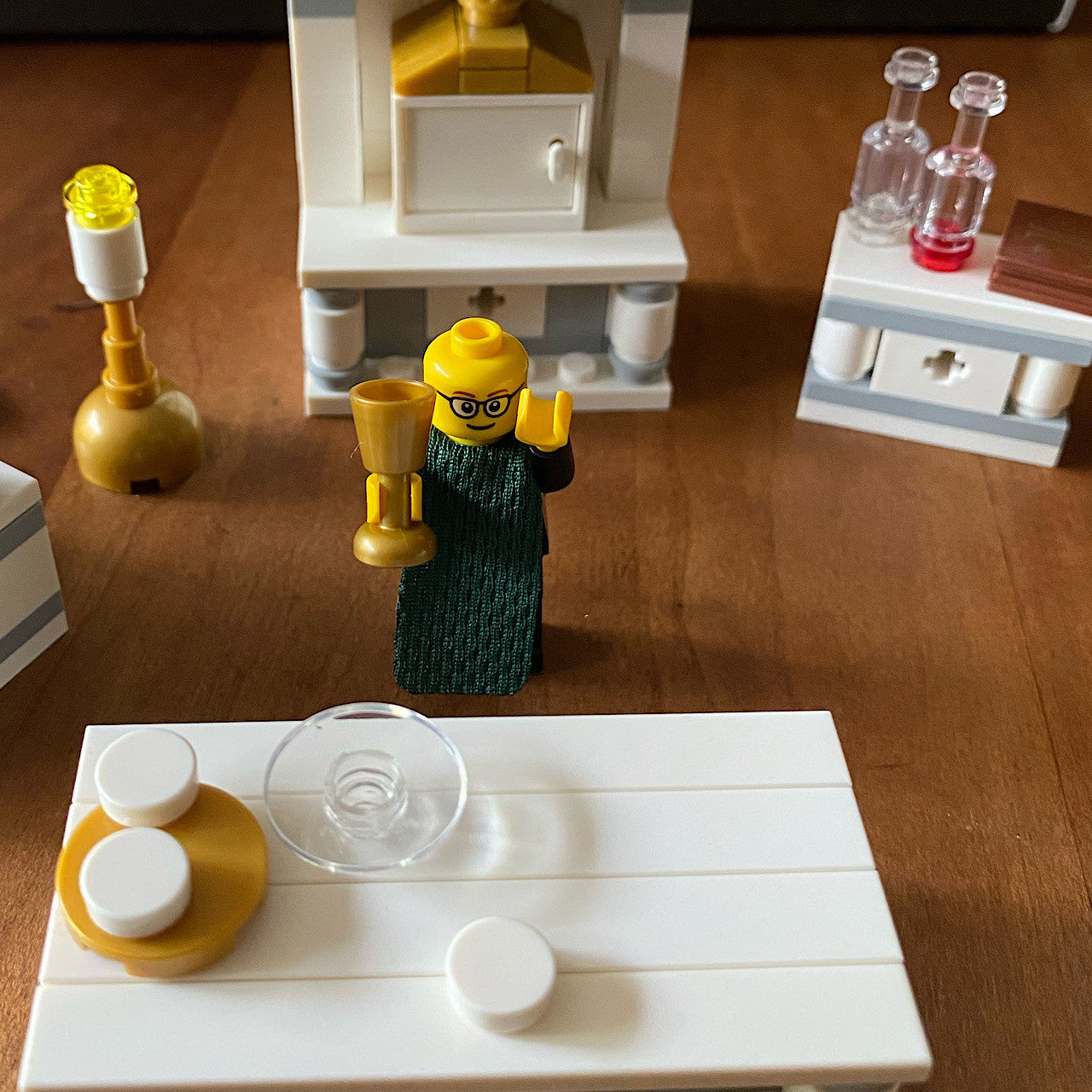 Father Leopold  Mass  Lego Set