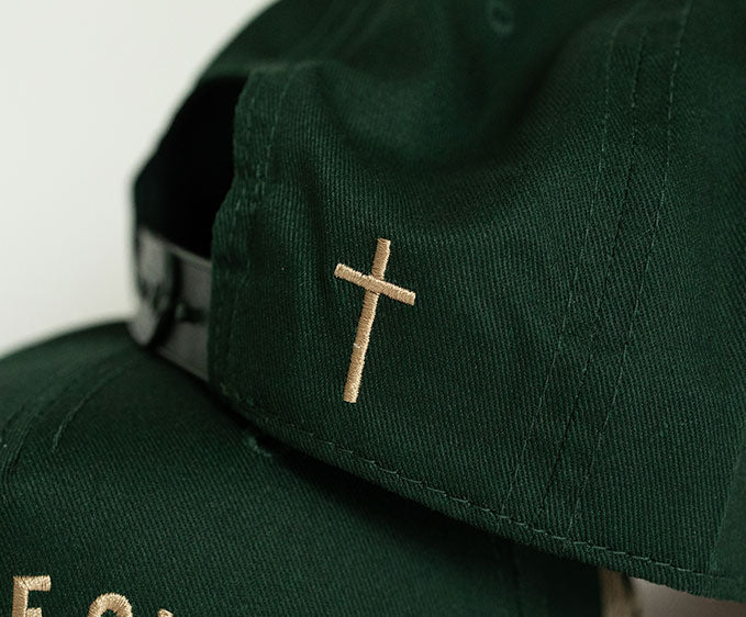 Mount of Olives Dark Green Snapback Hat