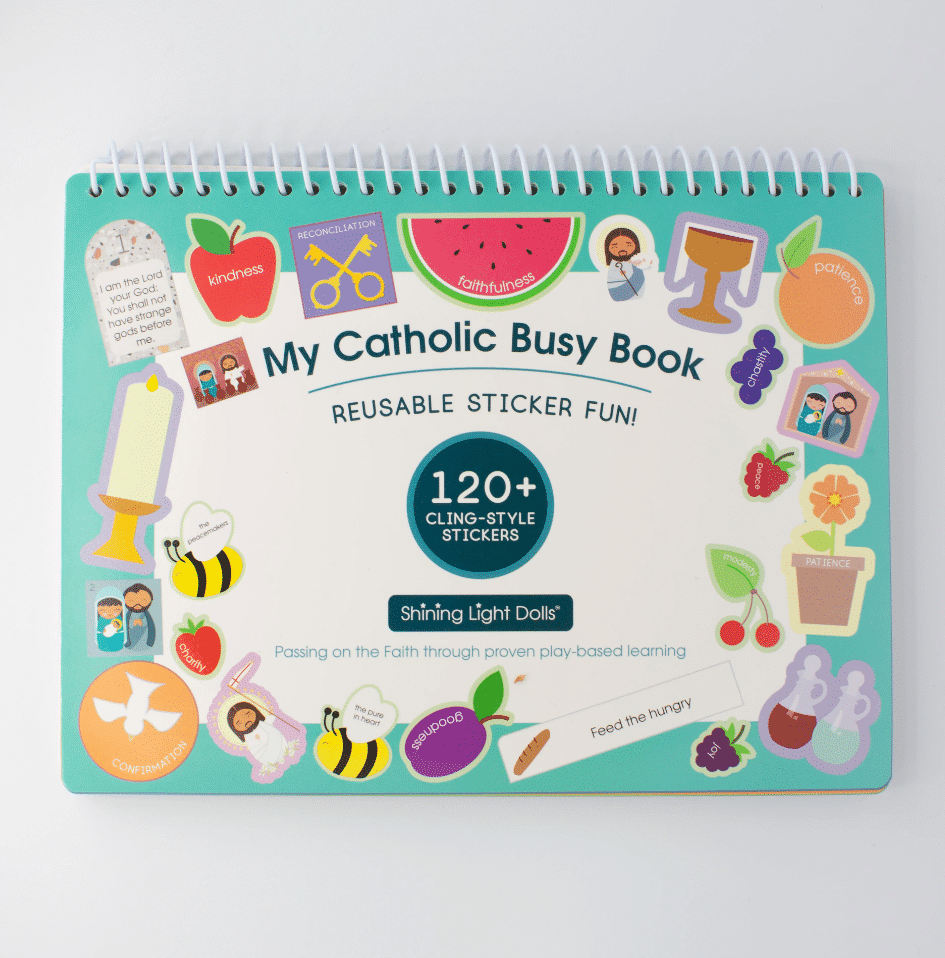 My Catholic Busy Book, Reusable Sticker Fun!