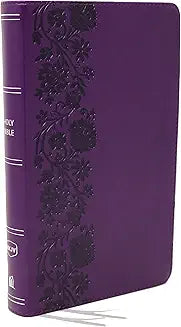 NKJV Bible Purple Soft leather