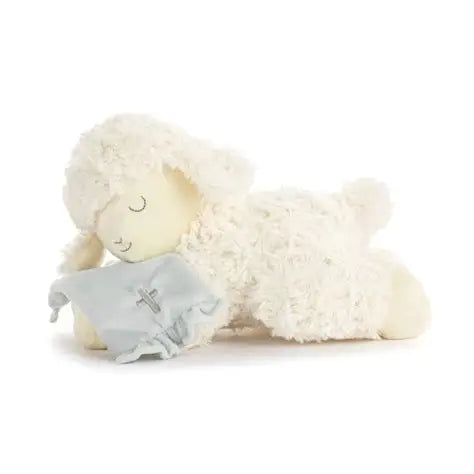 Neutral Goodnight Prayer Mechanical Lamb (gray heart on foot)
