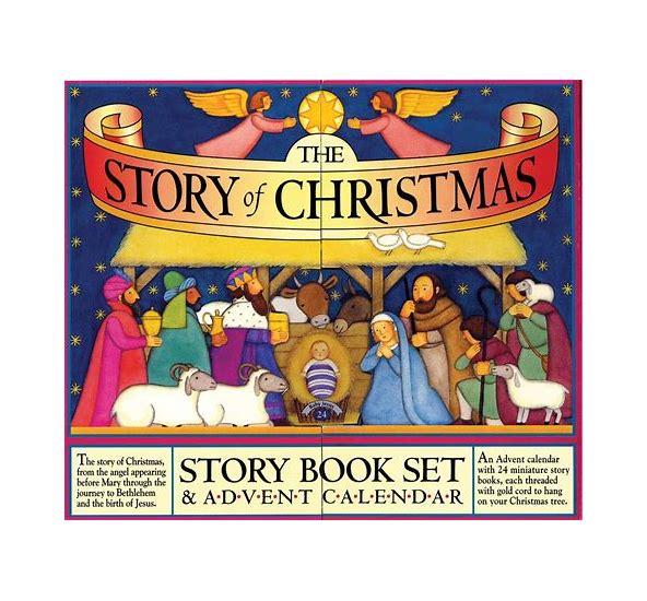 The Story of Christmas Story Book Set and Advent Calendar
