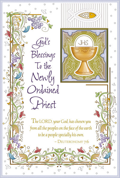 Ordination Card: Priest