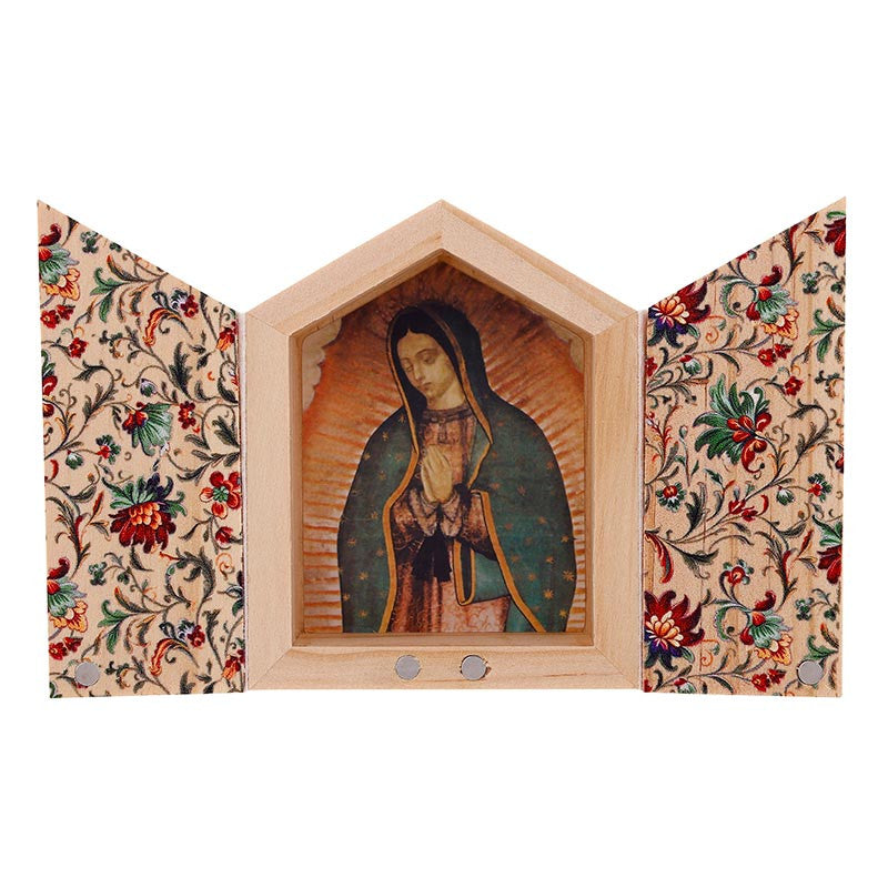 Our Lady of Guadalupe Diptych 4x3