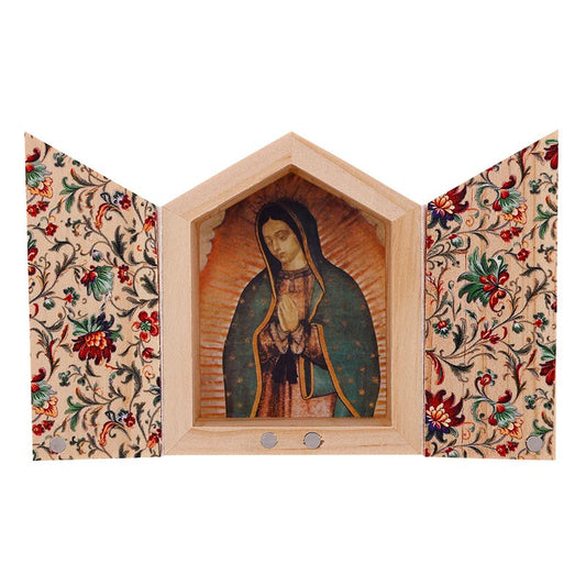 Our Lady of Guadalupe Diptych 4x3
