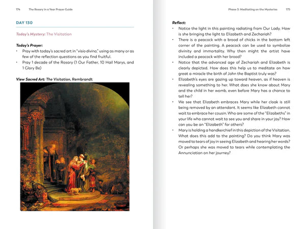 The Rosary In a Year Prayer Guide