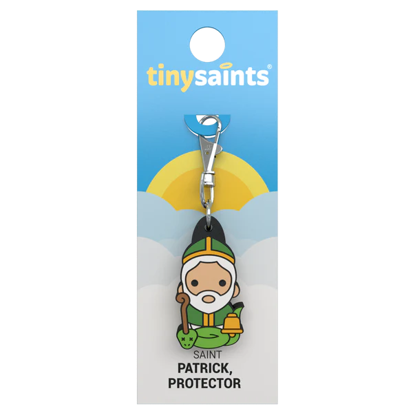 Tiny Saints Charm Saint Patrick, Protector