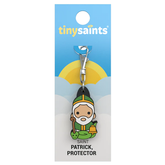 Tiny Saints Charm Saint Patrick, Protector
