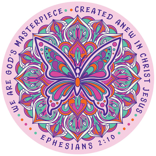 God's Masterpiece Vinyl Sticker