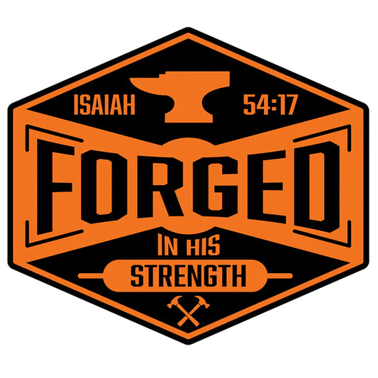 Forged Vinyl Sticker