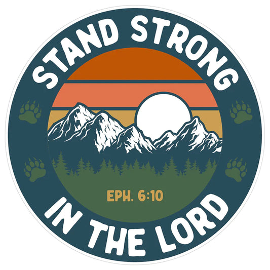 Stand Stronger Vinyl Sticker