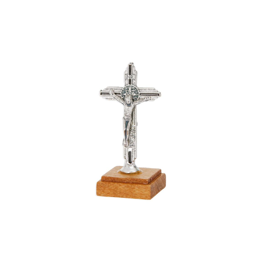 2" Standing Benedict Crucifix