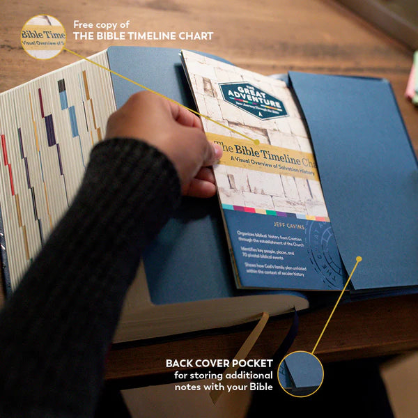 The Great Adventure Bible Notetaking Version (Leatherlike)