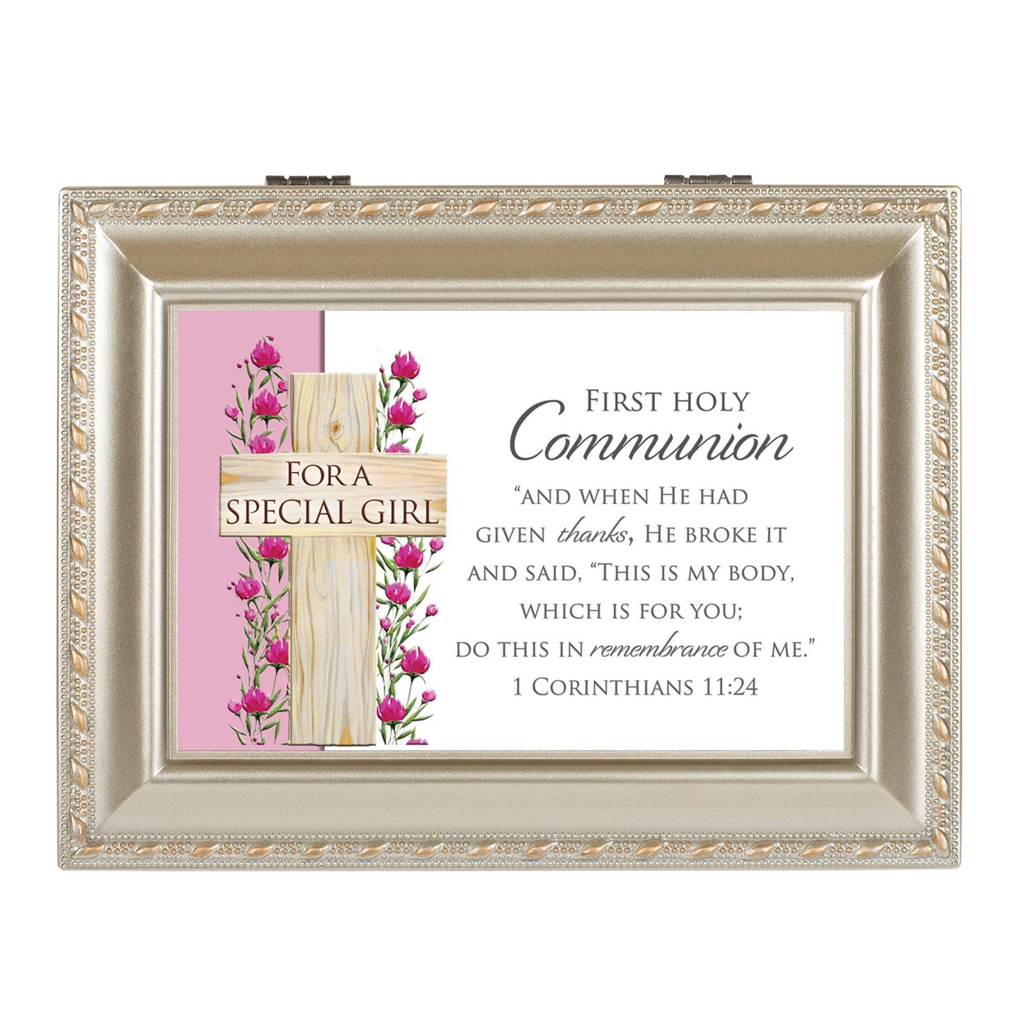 First Communion Music Box