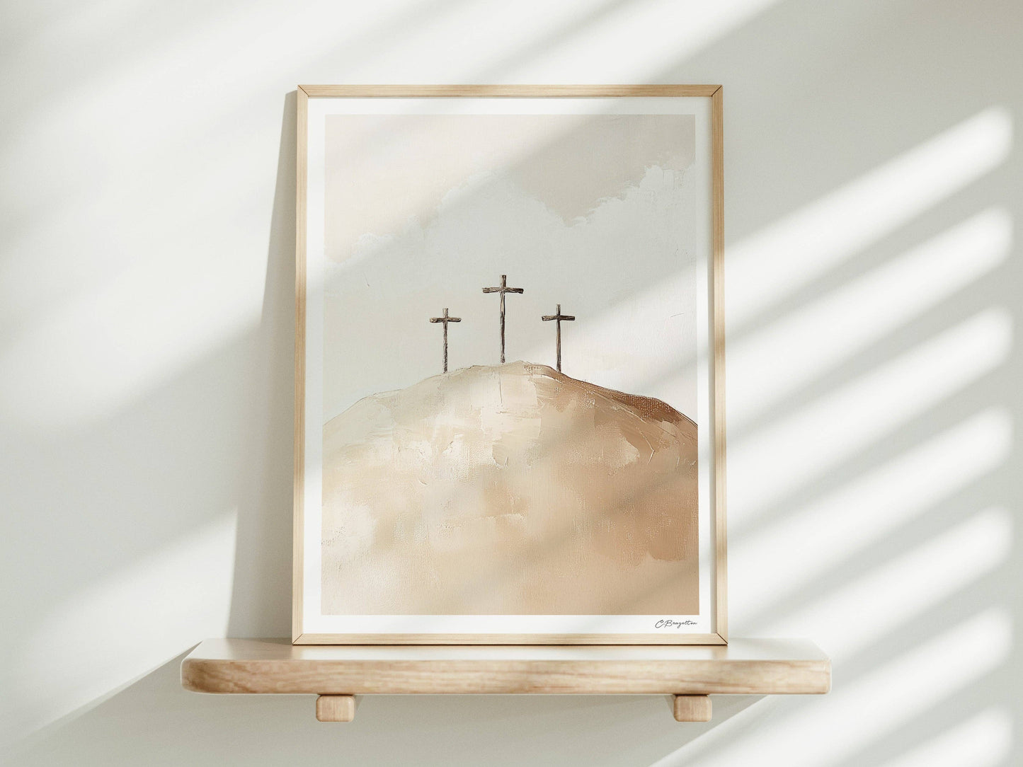 Calvary | Signed Handmade Art Print