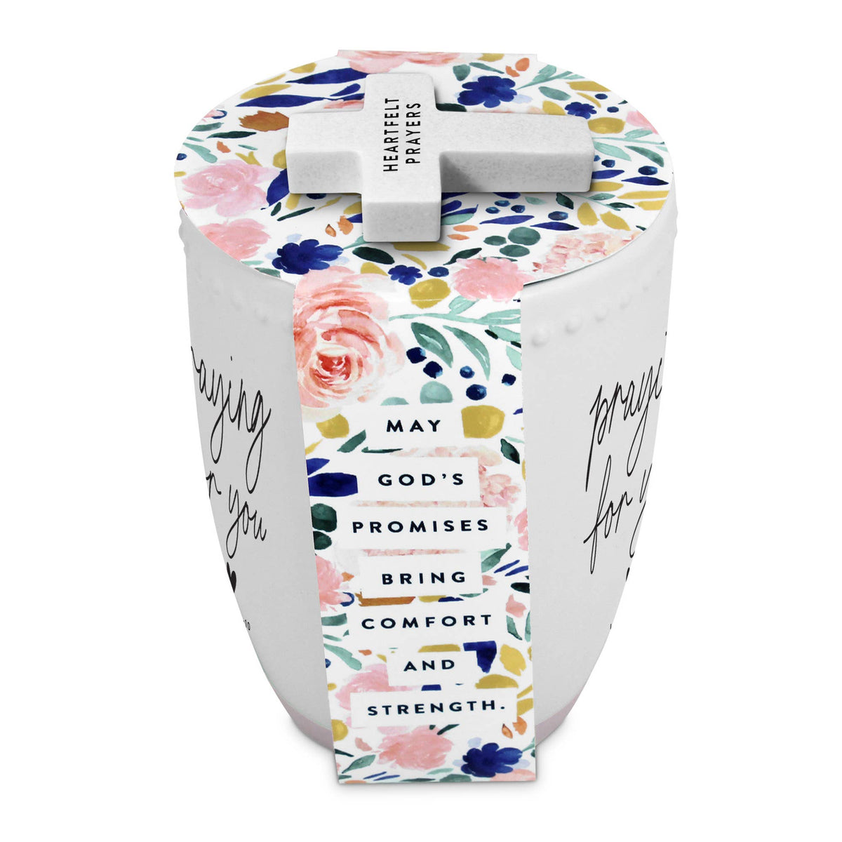Wrapped In Love Mug with Cross Praying For You