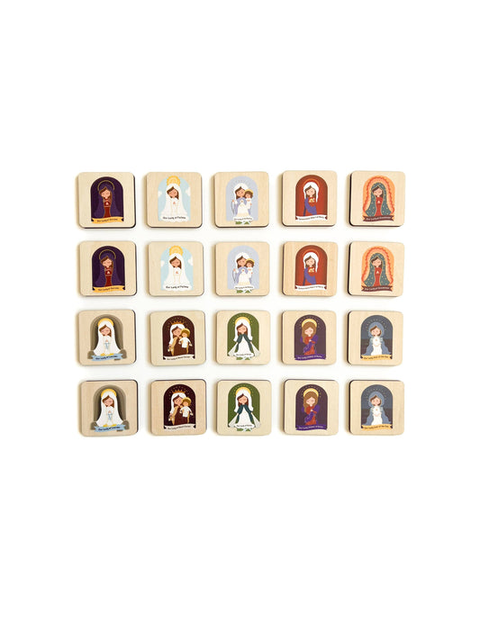 Mary Matching Wooden Game